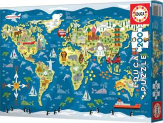 Puzle 200 - World Map