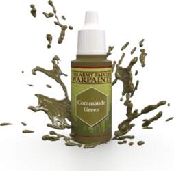 Krāsa Commando Green, 18ml