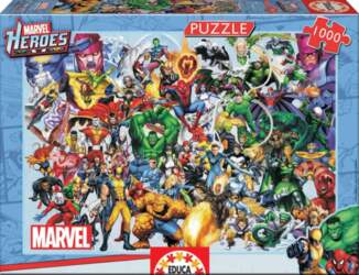 Puzle 1000 - Marvel Varoņi