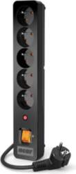 Acar  Surge Protector  X5 3m black