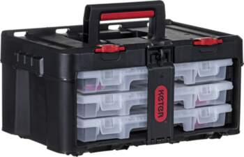 KETER Toolbox Stack`N`Roll (17210831/253380) with 3
