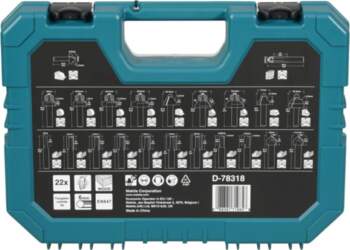 MAKITA SET OF DRILL BITS 22pcs