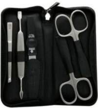 DuKaS Black manicure set made of