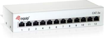 EQUIP  12-Port Cat.6 Desktop Patch