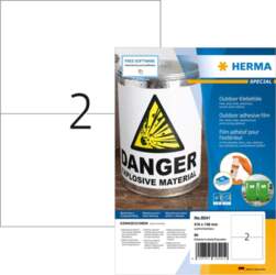 No name HERMA 9541 self-adhesive label