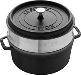 Staub round cast iron pot 40508-814-0
