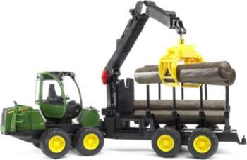 BRUDER John Deere 1210E Forwarder with