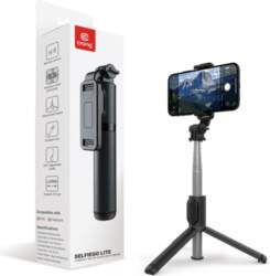 CRONG  Compact selfie stick Bluetooth tripod
