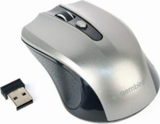 Gembird  Wireless optical mouse black-spacegrey |