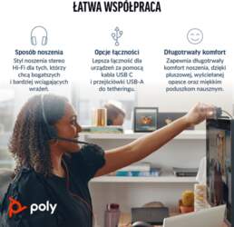 POLY   Blackwire 3320 MST USB-C/A adapter