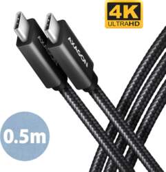 AXAGON BUCM32-CM05AB cable USB -C USB-C