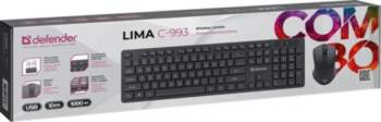 Defender SET KEYBOARD AND MOUSE LIMA