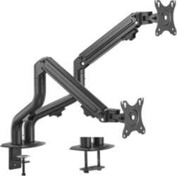 Gembird Adjustable desk 2-display mounting arm