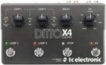 TC Electronic  Ditto X4 Looper -