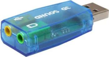 Gembird  External audio USB card VIRTUS