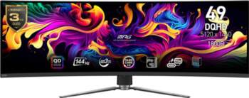MSI MPG 491CQPDE QD-OLED computer monitor
