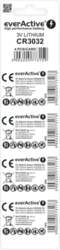 EverActive LITHIUM MINI BATTERIES CR3032 4