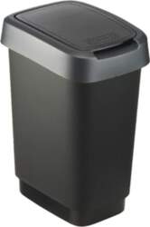 Rotho  Twist Silver - trash bin