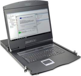 Digitus LCD Console 19inch KVM touchpad