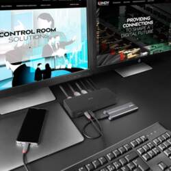 LINDY  DST-Pro Universal, USB-C and Type
