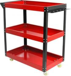 SILVER WORKSHOP TROLLEY 3 LEVELS /