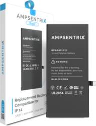 AmpSentrix Basic iPhone 11 akumulators