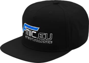 Fmic Black Snapback Cap
