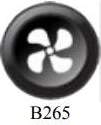 Insert button 15mm B265 Ecumaster