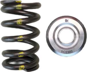 Single Spring Titanium Retainer kit Heavy-Duty
