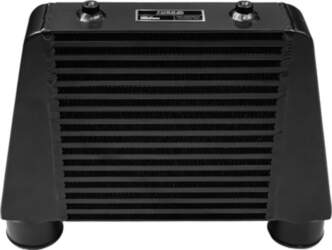 TurboWorks Intercooler 280x280x76 same side Black