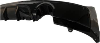 Universal Gloss Black Rear Diffuser for