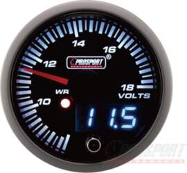Prosport JDM Series 52mm Volt Gauge