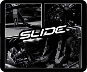 Slide mouse pad 18x22cm