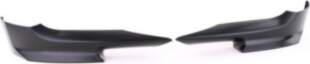 Universal Matt Black Front Bumper Diffuser