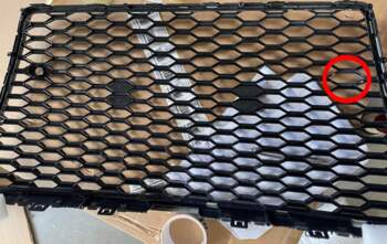 MTUNING Gloss Black Grill for Audi