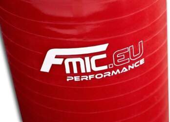 Universal 76mm Red Silicone Coupler for