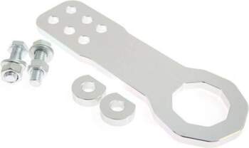 Universal Front Silver Towing Bracket for