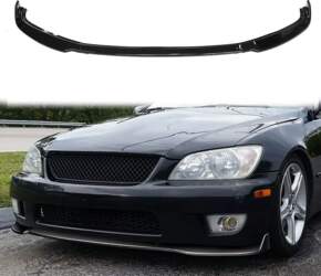Universal Gloss Black Front Bumper Diffuser