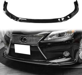 Universal Gloss Black Front Splitter for