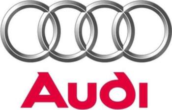 Universal High-Performance Red Intercooler for Audi