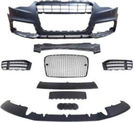 Universal RS5 Style Chrom-Black Front Bumper