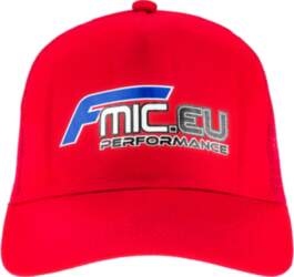 Fmic Red Trucker Cap