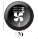 Insert button 15mm 170 Ecumaster