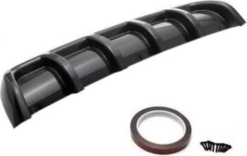 Universal Black Car Rear Bumper Diffuser