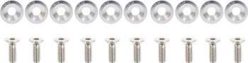 Universal JDM Silver Decorative Screws M6x1