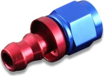 Fmic AN6 Push-On Fitting Red