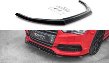MAXTON DESIGN Gloss Black Front Splitter