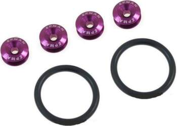Universal Quick Release Purple Bumper Trunk