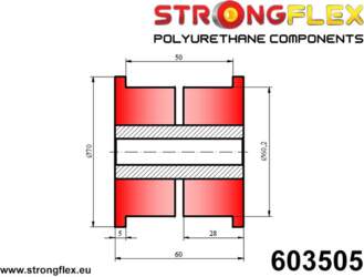 Strongflex 60mm Universal Bush - Polyurethane