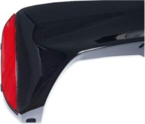 Universal Gloss Black Rear Diffuser for